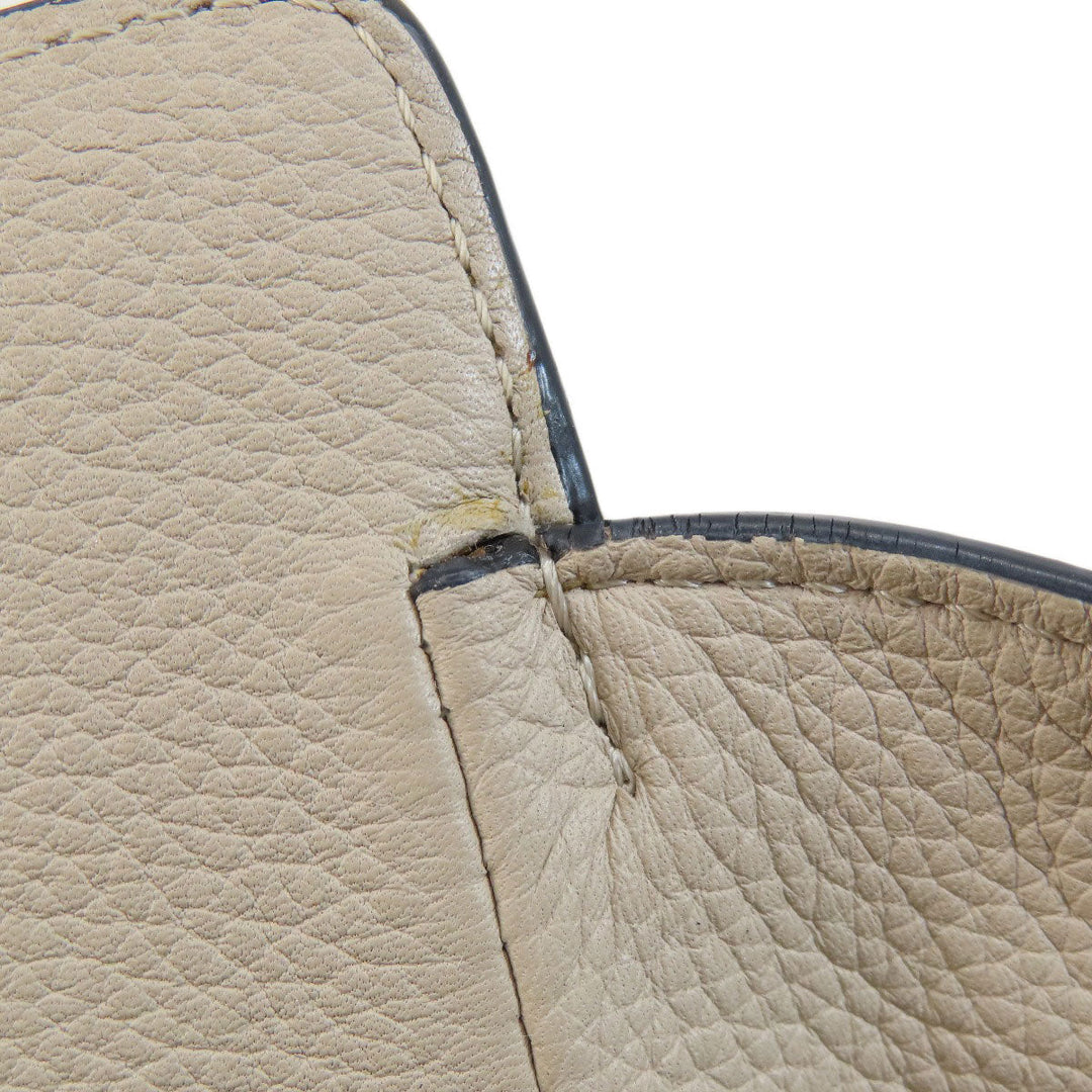 LOEWE Handbag Calfskin beige Hammock 2WAY Women Used Authentic