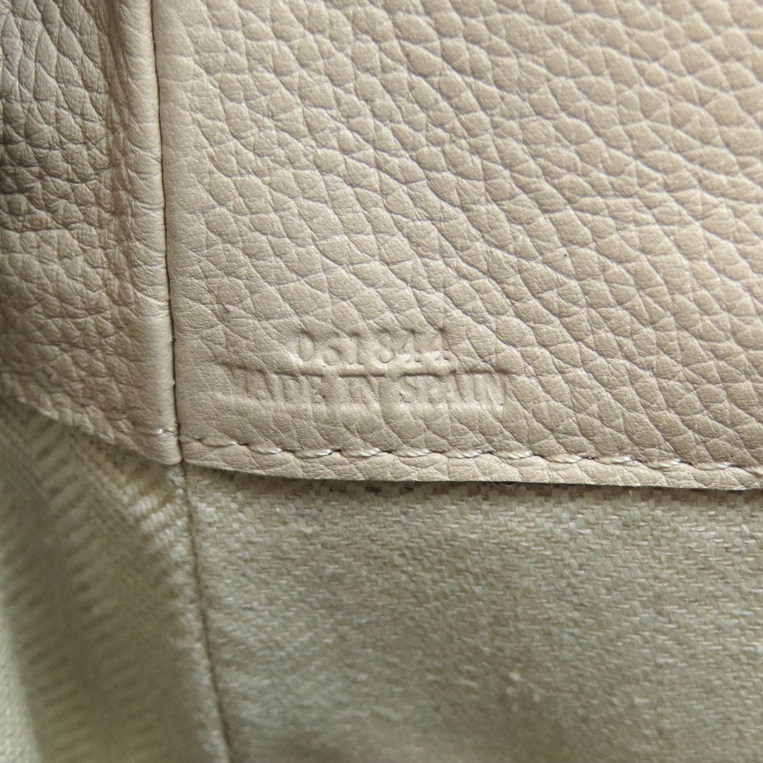 LOEWE Handbag Calfskin beige Hammock 2WAY Women Used Authentic