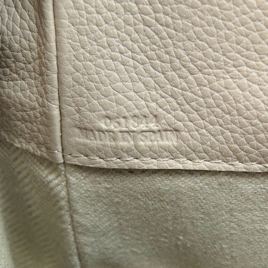 LOEWE Handbag Calfskin beige Hammock 2WAY Women Used Authentic