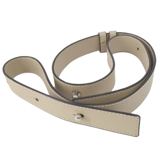 LOEWE Handbag Calfskin beige Hammock 2WAY Women Used Authentic