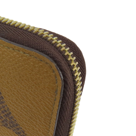 LOUIS VUITTON Long Wallet Purse M69353 Monogram reverse Brown Zippy wallet Women Used Authentic
