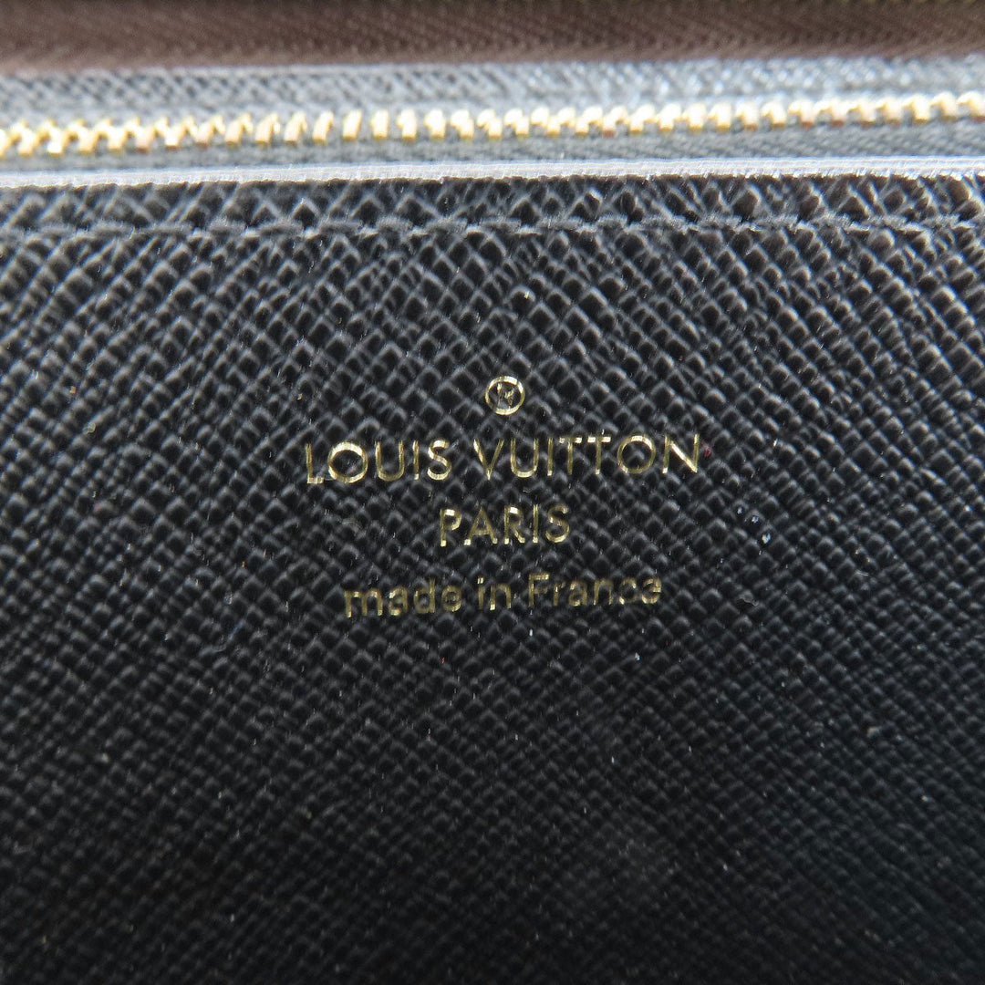 LOUIS VUITTON Long Wallet Purse M69353 Monogram reverse Brown Zippy wallet Women Used Authentic