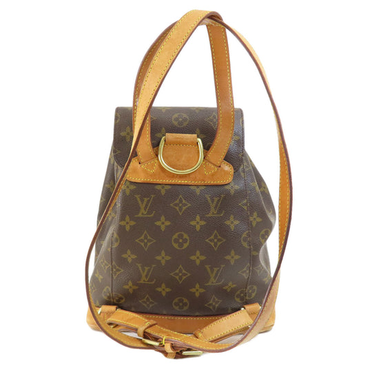 LOUIS VUITTON Hip bag M51136 Monogram canvas Brown MontsourisMM Monogram