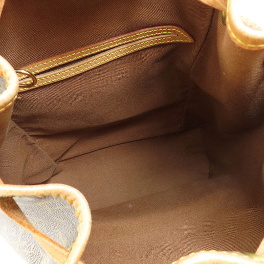 LOUIS VUITTON Hip bag M51136 Monogram canvas Brown MontsourisMM Monogram