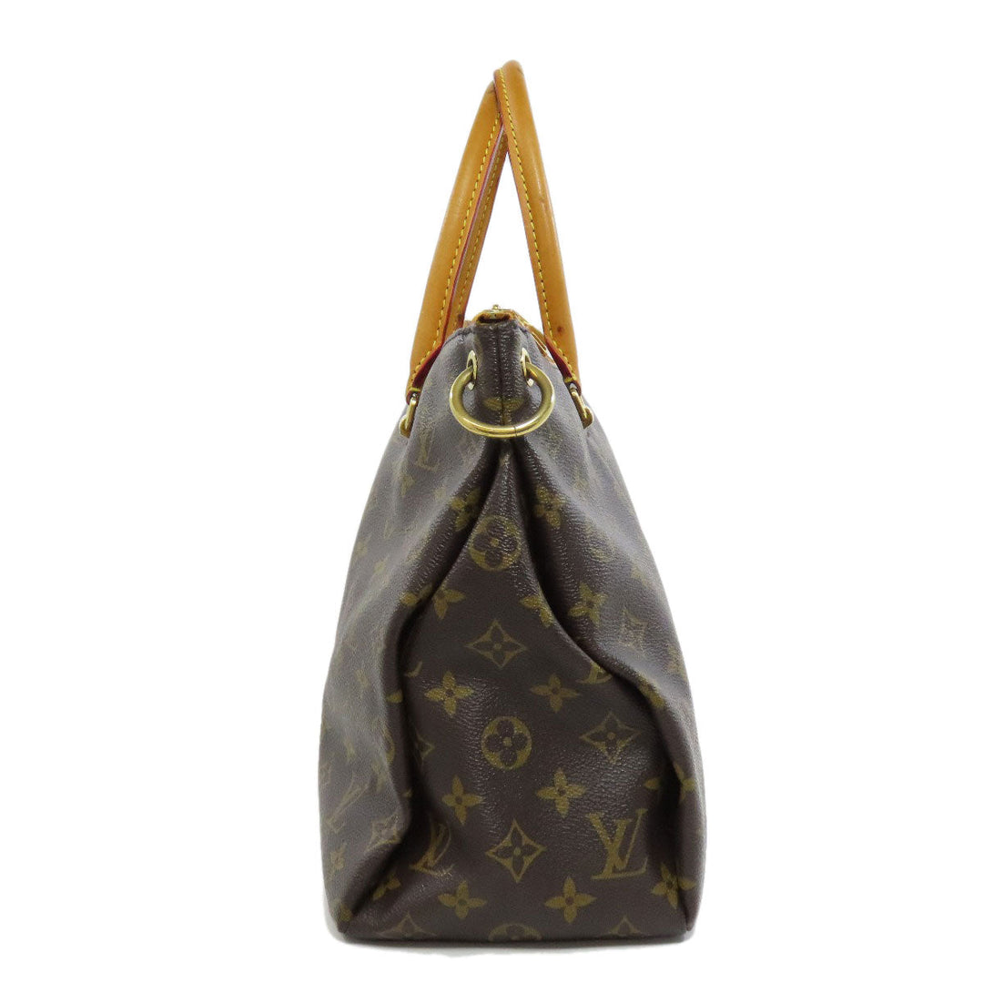 LOUIS VUITTON Tote Bag M40929 Monogram canvas Brown Pallas MM