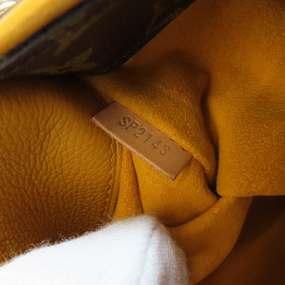 LOUIS VUITTON Tote Bag M40929 Monogram canvas Brown Pallas MM