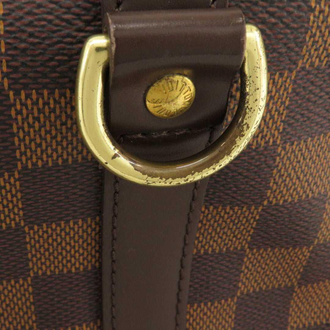 LOUIS VUITTON Boston Duffel bag N41367 Damier canvas Brown Speedy Bandouliere 30 Damier Ebene