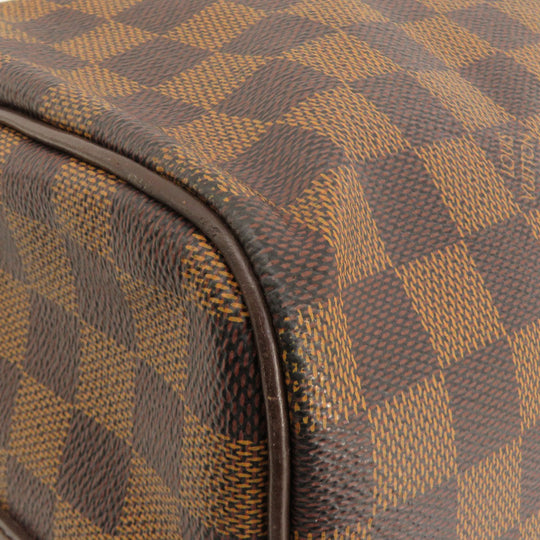 LOUIS VUITTON Boston Duffel bag N41367 Damier canvas Brown Speedy Bandouliere 30 Damier Ebene