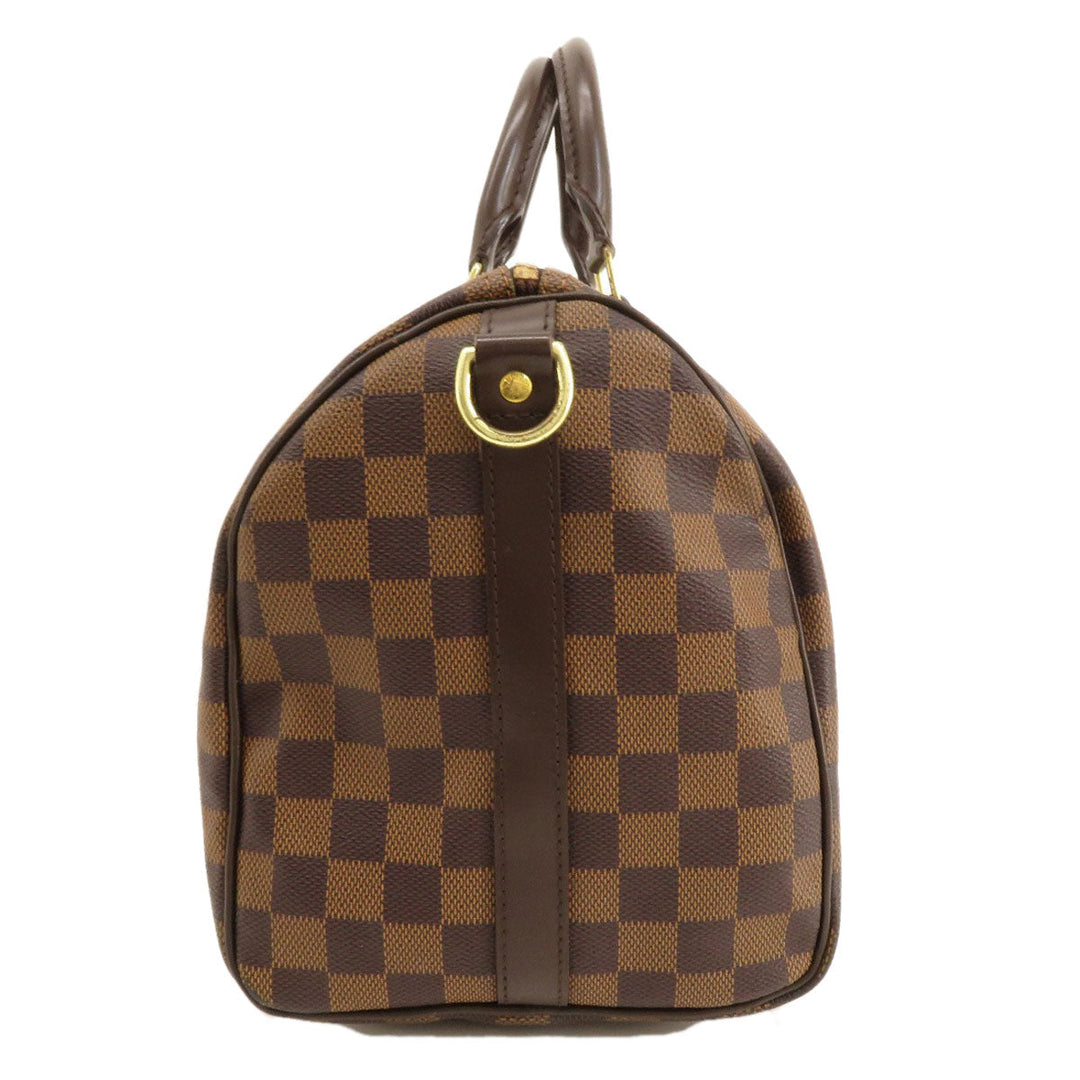 LOUIS VUITTON Boston Duffel bag N41367 Damier canvas Brown Speedy Bandouliere 30 Damier Ebene