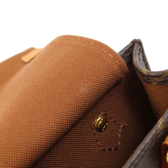 LOUIS VUITTON Shoulder Bag M69442 Monogram canvas Brown Petite Sac Plat Monogram Women Used Authentic