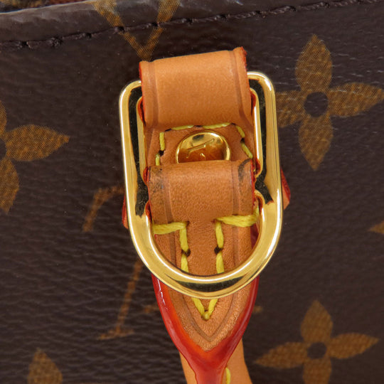 LOUIS VUITTON Shoulder Bag M69442 Monogram canvas Brown Petite Sac Plat Monogram Women Used Authentic