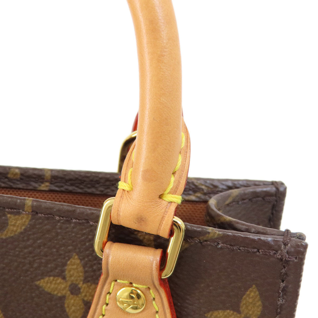 LOUIS VUITTON Shoulder Bag M69442 Monogram canvas Brown Petite Sac Plat Monogram Women Used Authentic