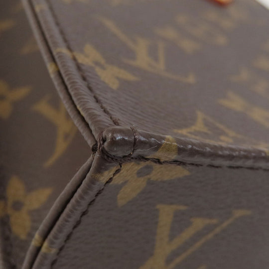 LOUIS VUITTON Shoulder Bag M69442 Monogram canvas Brown Petite Sac Plat Monogram Women Used Authentic