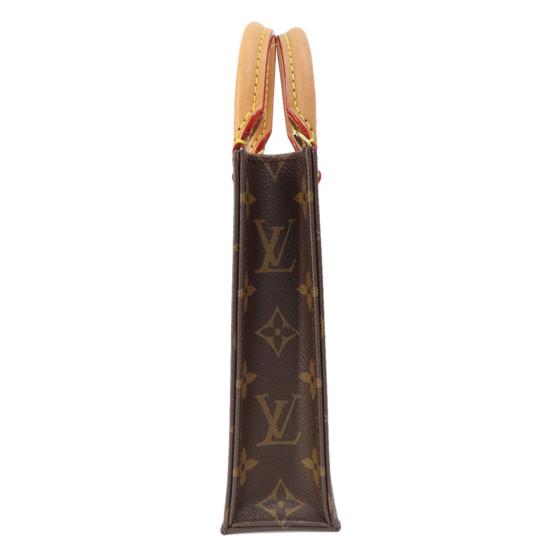 LOUIS VUITTON Shoulder Bag M69442 Monogram canvas Brown Petite Sac Plat Monogram Women Used Authentic