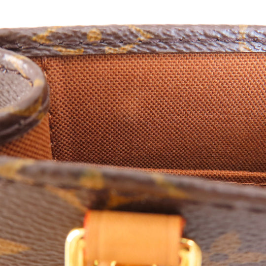 LOUIS VUITTON Shoulder Bag M69442 Monogram canvas Brown Petite Sac Plat Monogram Women Used Authentic