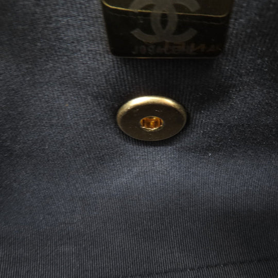 CHANEL Shoulder Bag Grained Calfskin Skin black ChainShoulder Matelasse COCO Mark Gold Metal