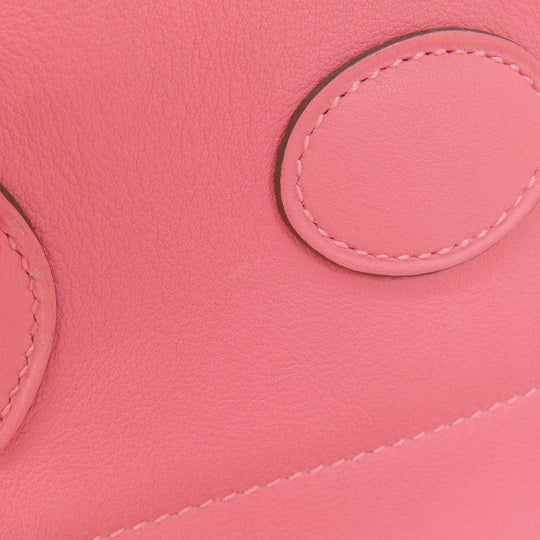 HERMES Handbag Swift pink Bolide 27 Pink SilverMetal