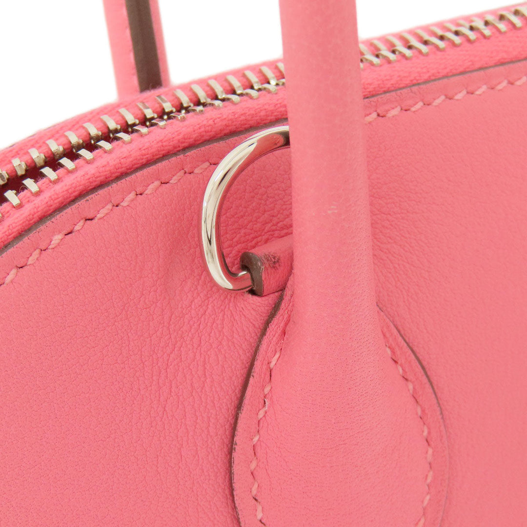 HERMES Handbag Swift pink Bolide 27 Pink SilverMetal