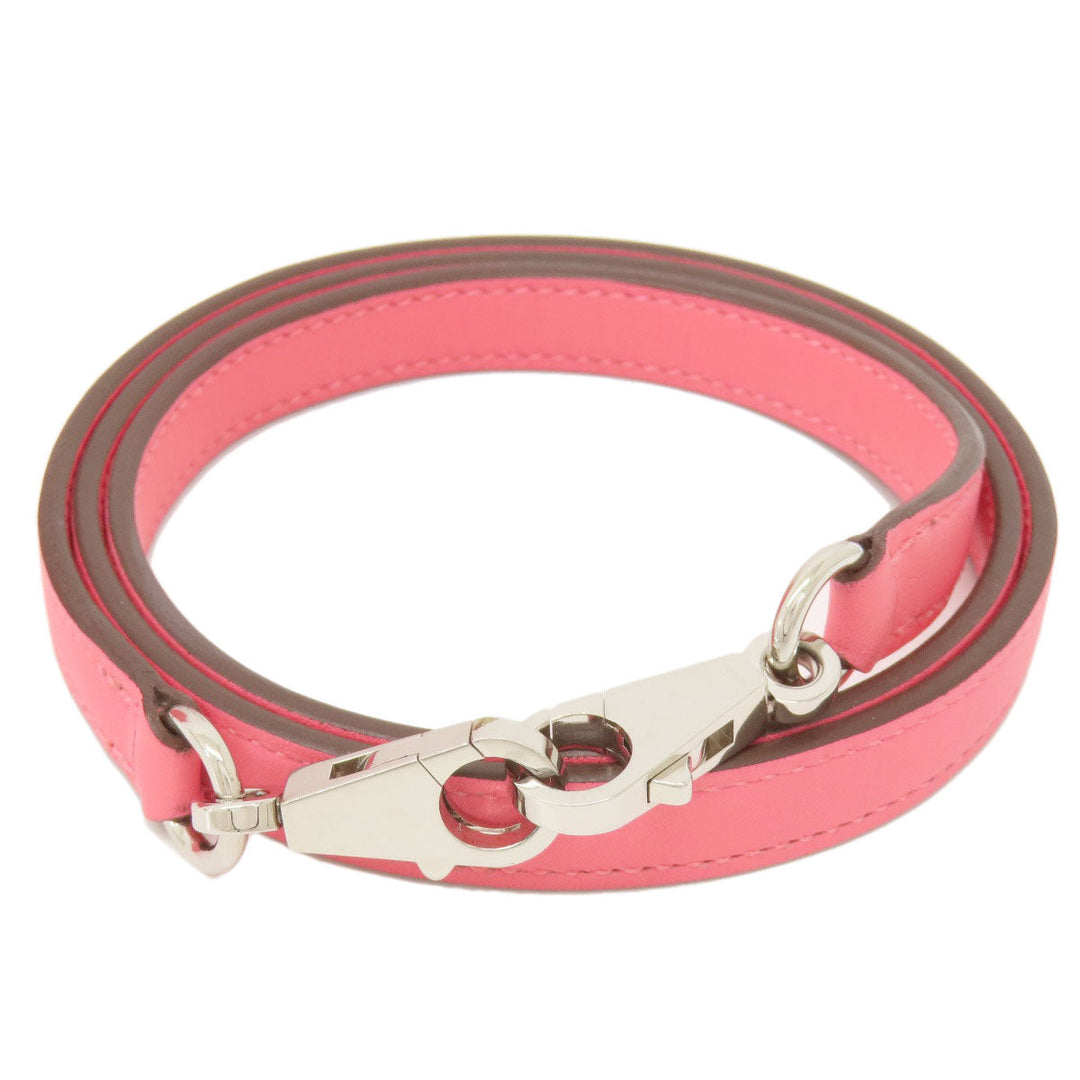 HERMES Handbag Swift pink Bolide 27 Pink SilverMetal
