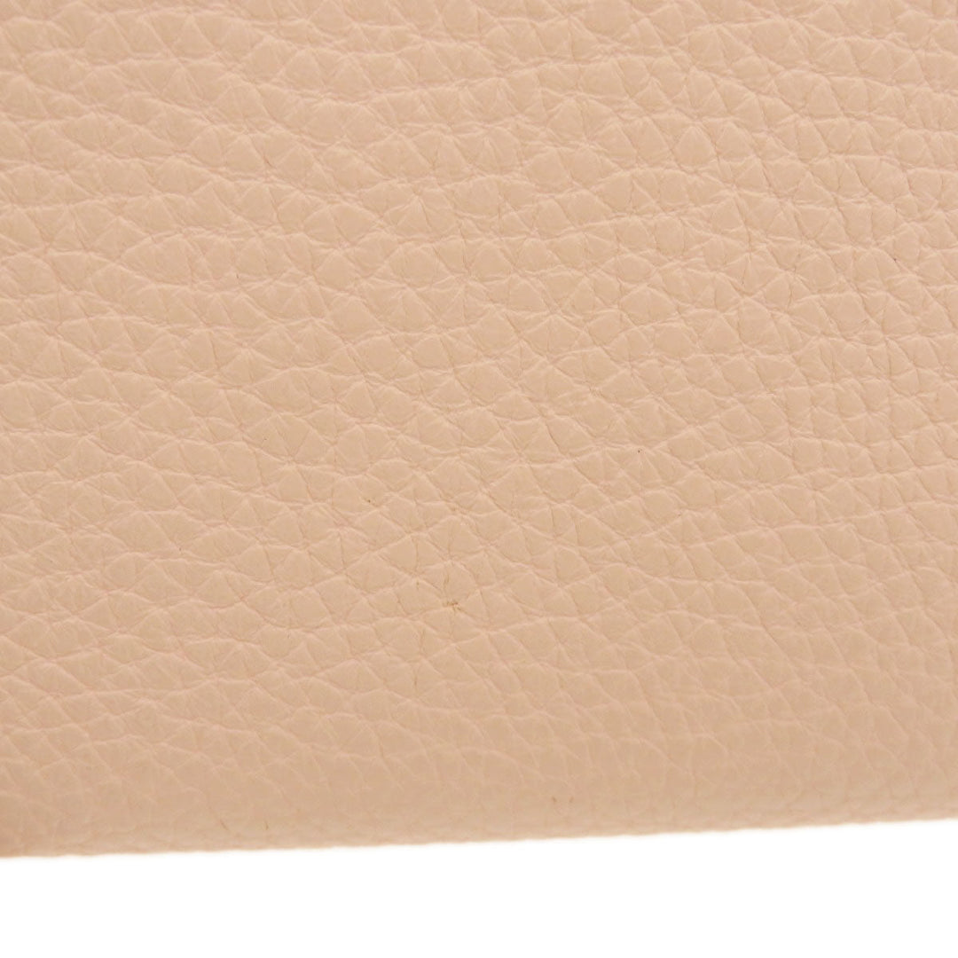 HERMES Long Wallet Purse Togo pink Azap Long Togo Women Used Authentic