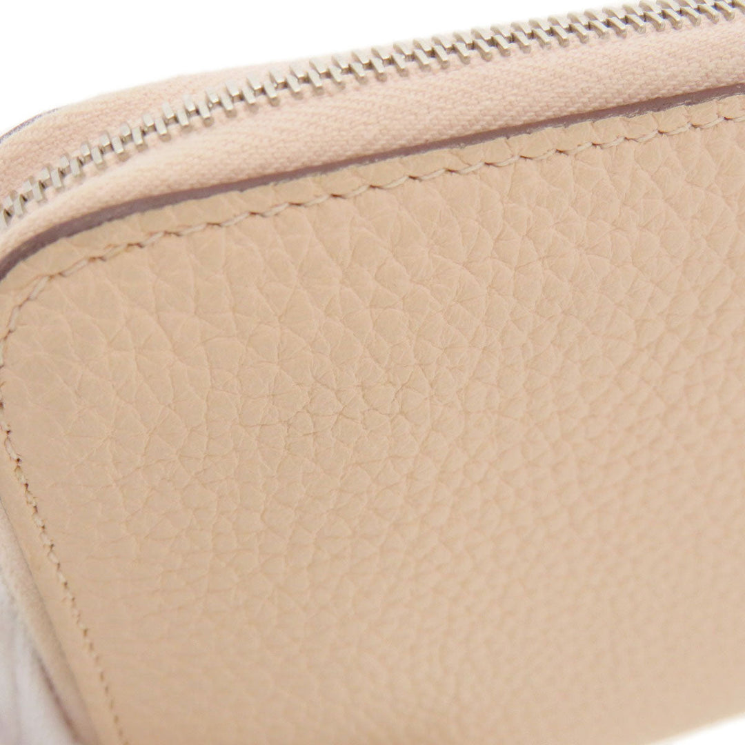 HERMES Long Wallet Purse Togo pink Azap Long Togo Women Used Authentic