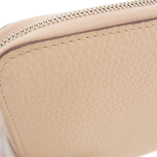 HERMES Long Wallet Purse Togo pink Azap Long Togo Women Used Authentic