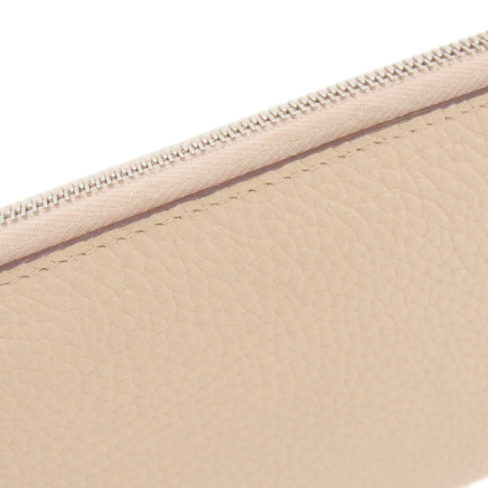 HERMES Long Wallet Purse Togo pink Azap Long Togo Women Used Authentic