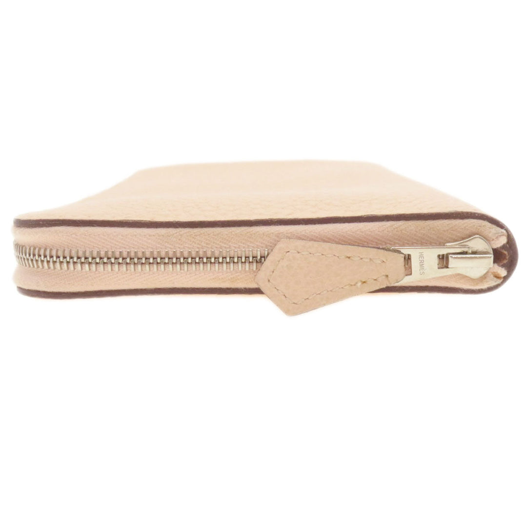 HERMES Long Wallet Purse Togo pink Azap Long Togo Women Used Authentic