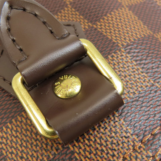 LOUIS VUITTON Boston Duffel bag N41532 Damier canvas Brown Speedy 25 Damier Ebene Women Used Authentic