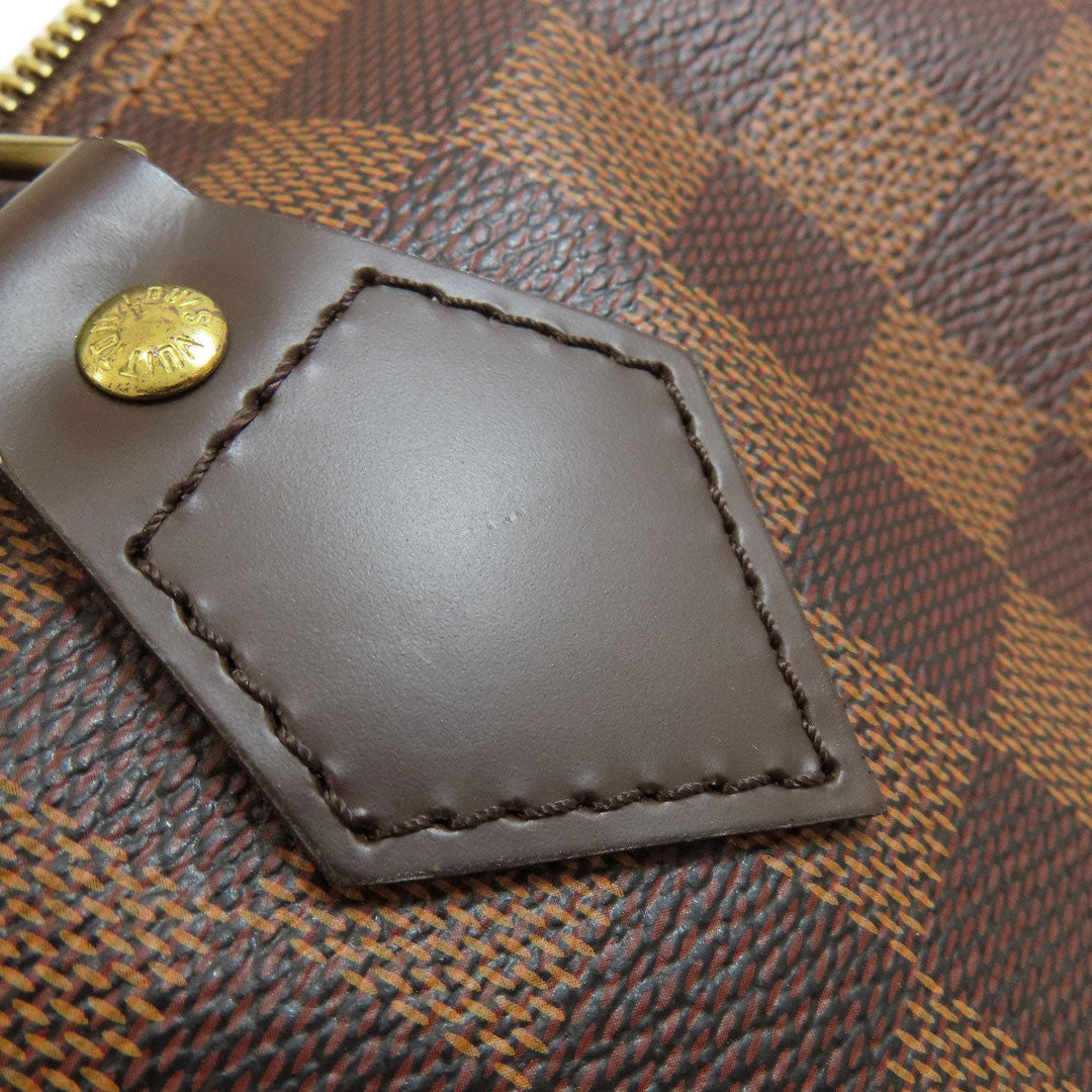 LOUIS VUITTON Boston Duffel bag N41532 Damier canvas Brown Speedy 25 Damier Ebene Women Used Authentic