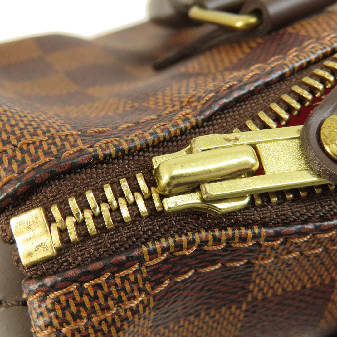 LOUIS VUITTON Boston Duffel bag N41532 Damier canvas Brown Speedy 25 Damier Ebene Women Used Authentic