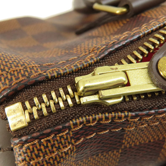 LOUIS VUITTON Boston Duffel bag N41532 Damier canvas Brown Speedy 25 Damier Ebene Women Used Authentic