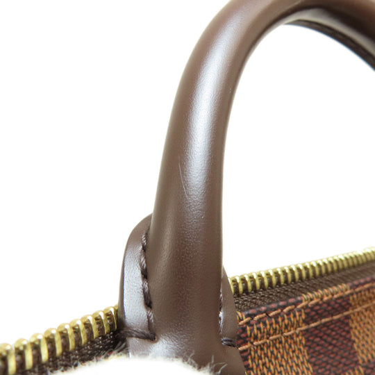 LOUIS VUITTON Boston Duffel bag N41532 Damier canvas Brown Speedy 25 Damier Ebene Women Used Authentic