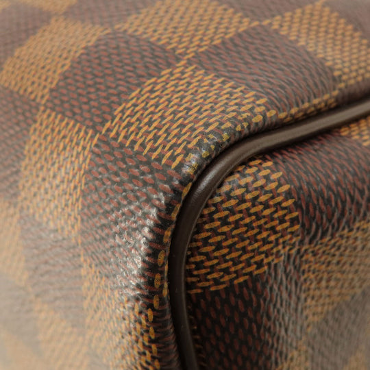 LOUIS VUITTON Boston Duffel bag N41532 Damier canvas Brown Speedy 25 Damier Ebene Women Used Authentic