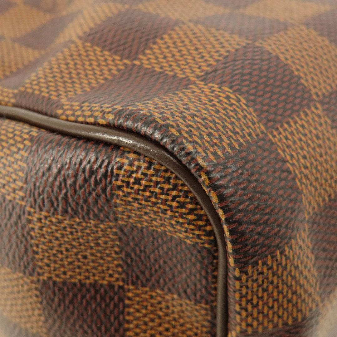 LOUIS VUITTON Boston Duffel bag N41532 Damier canvas Brown Speedy 25 Damier Ebene Women Used Authentic