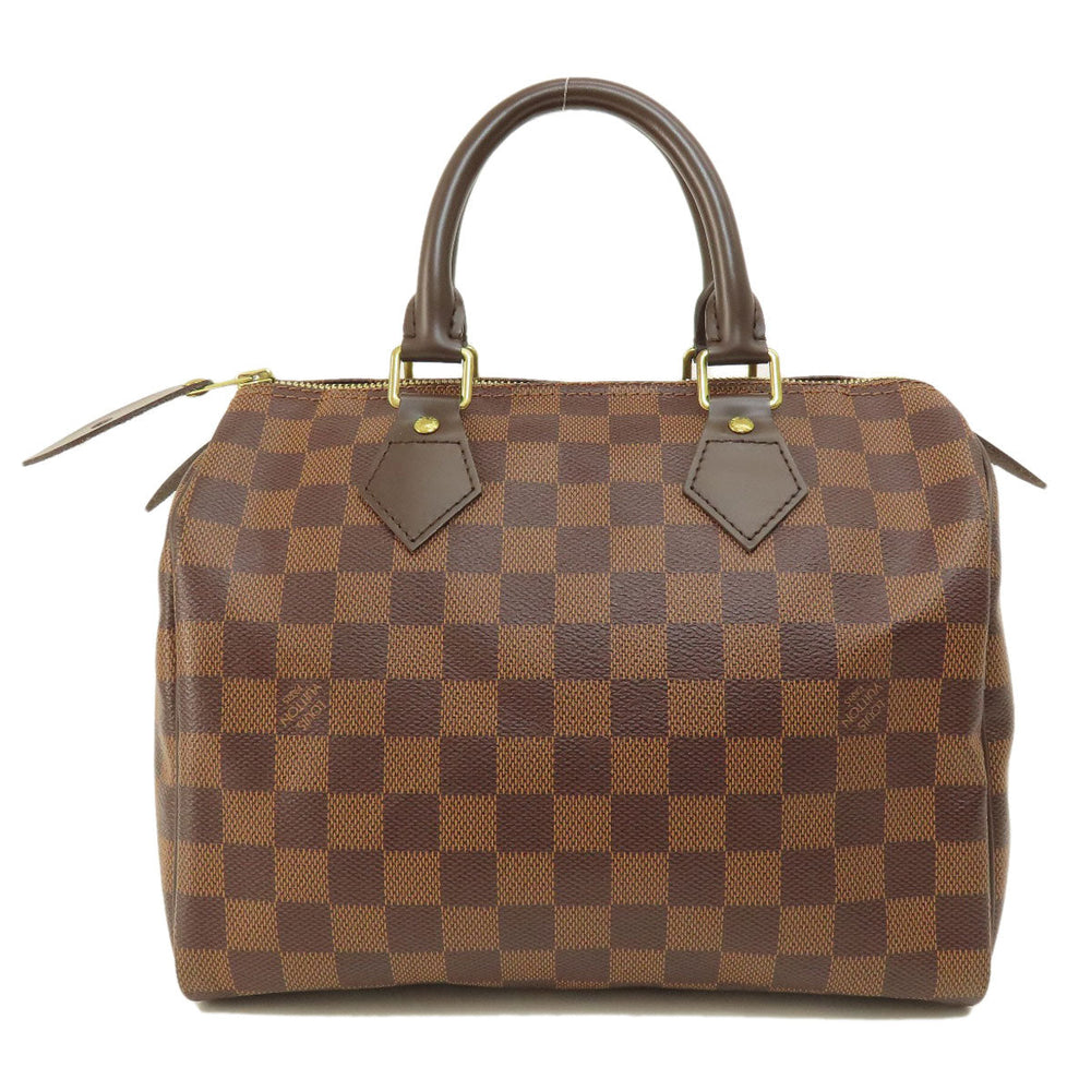 LOUIS VUITTON Boston Duffel bag N41532 Damier canvas Brown Speedy 25 Damier Ebene Women Used Authentic