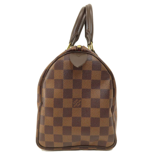 LOUIS VUITTON Boston Duffel bag N41532 Damier canvas Brown Speedy 25 Damier Ebene Women Used Authentic