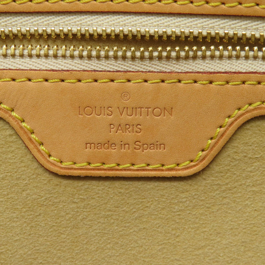 LOUIS VUITTON Tote Bag N51207 Damier canvas white Hamstead PM Damier Azur Women Used Authentic