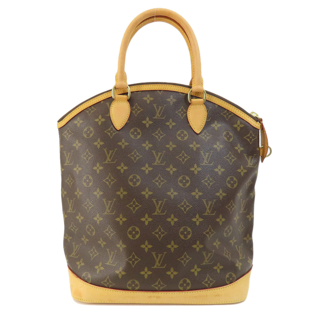 LOUIS VUITTON Tote Bag M40102 Monogram canvas Brown Lockit Monogram