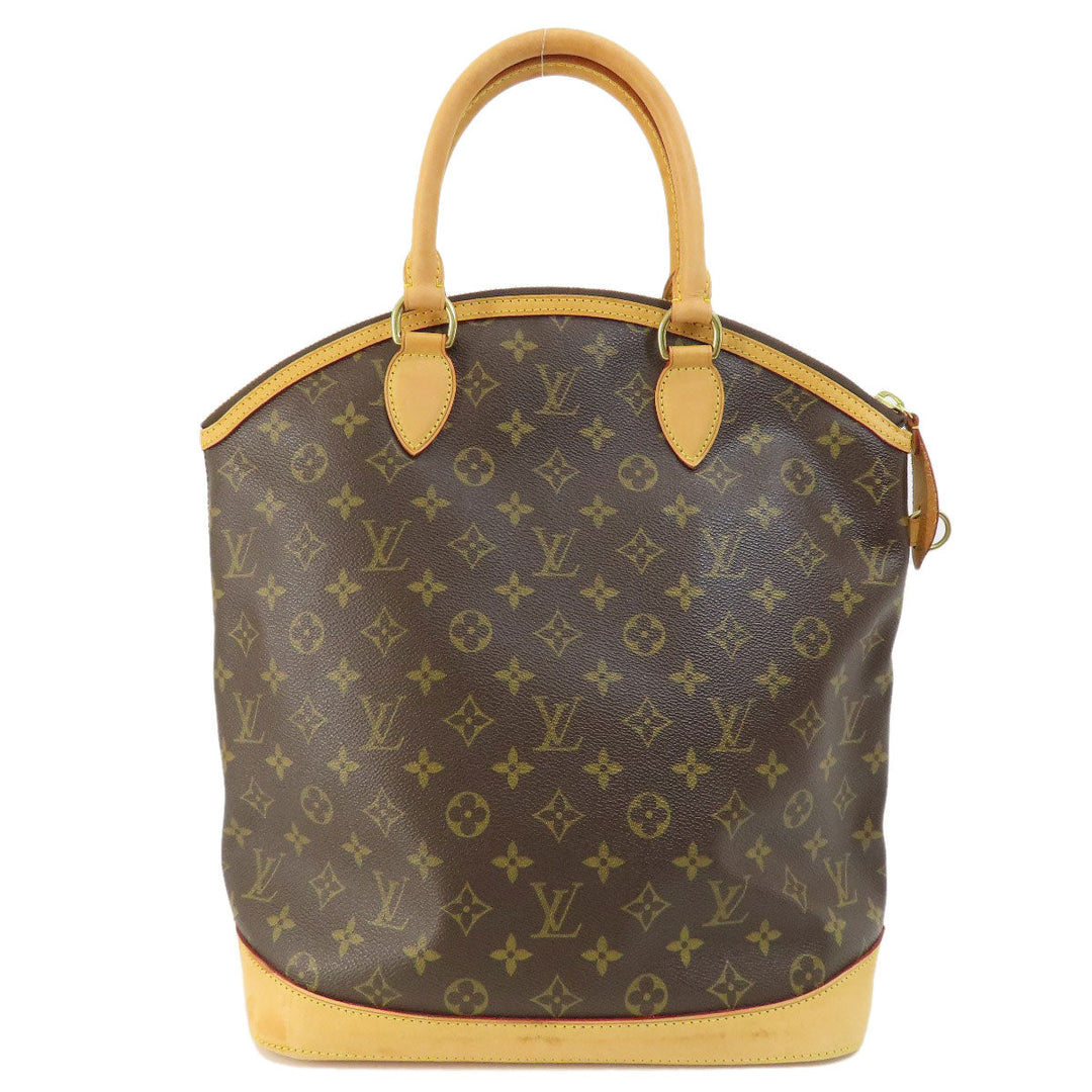 LOUIS VUITTON Tote Bag M40102 Monogram canvas Brown Lockit Monogram