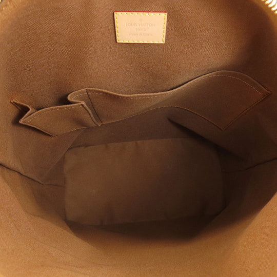 LOUIS VUITTON Tote Bag M40102 Monogram canvas Brown Lockit Monogram