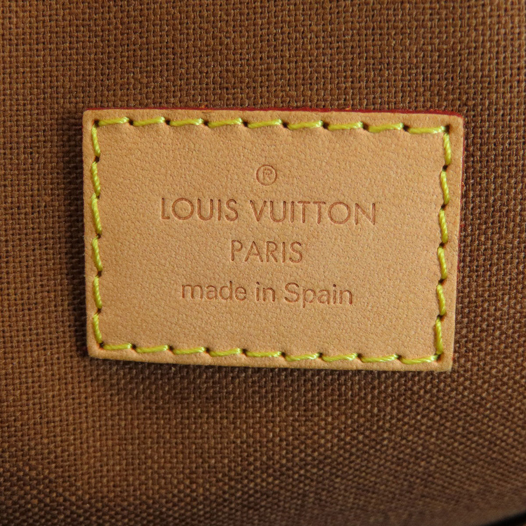 LOUIS VUITTON Tote Bag M40102 Monogram canvas Brown Lockit Monogram