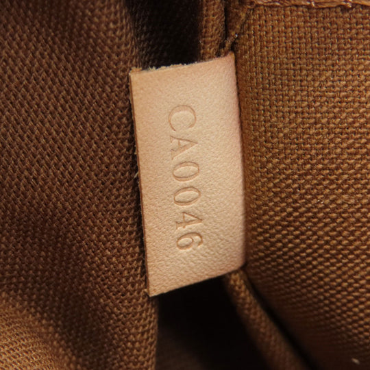 LOUIS VUITTON Tote Bag M40102 Monogram canvas Brown Lockit Monogram