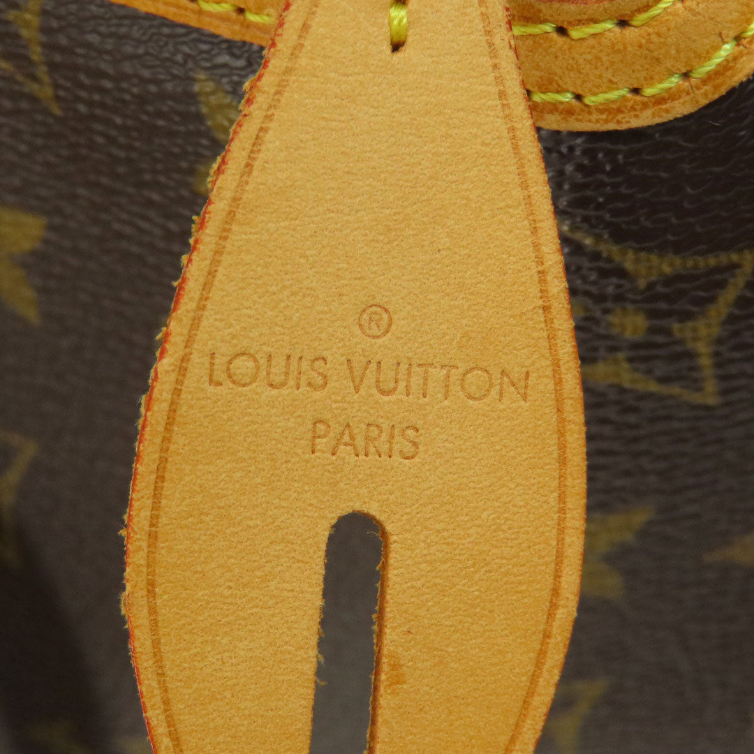 LOUIS VUITTON Tote Bag M40102 Monogram canvas Brown Lockit Monogram