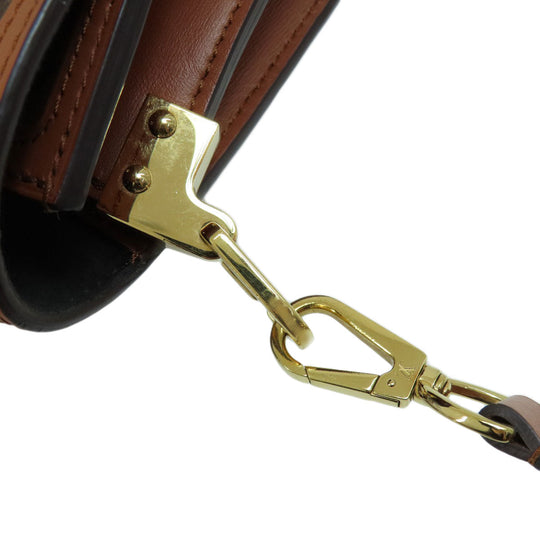LOUIS VUITTON Shoulder Bag M45959 Monogram reverse Brown Dauphine MINI Monogram Reverse Women Used Authentic
