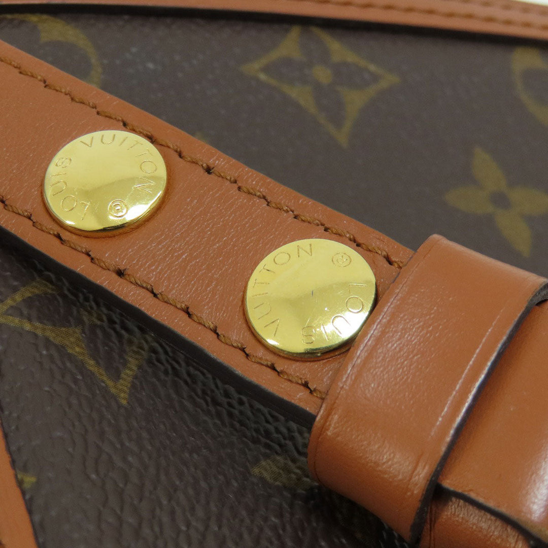 LOUIS VUITTON Shoulder Bag M45959 Monogram reverse Brown Dauphine MINI Monogram Reverse Women Used Authentic