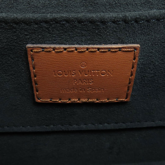LOUIS VUITTON Shoulder Bag M45959 Monogram reverse Brown Dauphine MINI Monogram Reverse Women Used Authentic