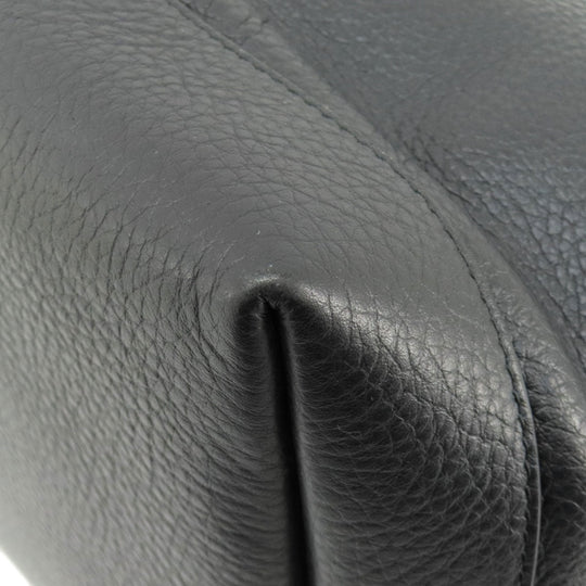 BOTTEGAVENETA Tote Bag Calfskin black Simple design Women Used Authentic