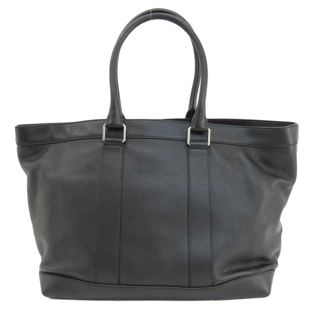 BOTTEGAVENETA Tote Bag Calfskin black Simple design Women Used Authentic