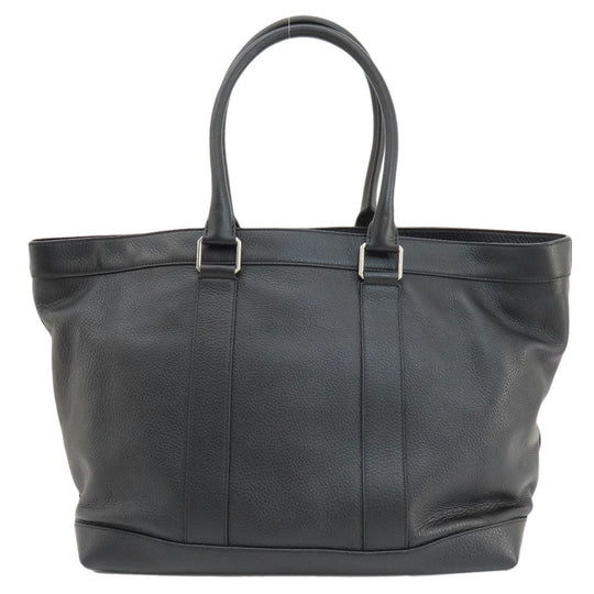 BOTTEGAVENETA Tote Bag Calfskin black Simple design Women Used Authentic